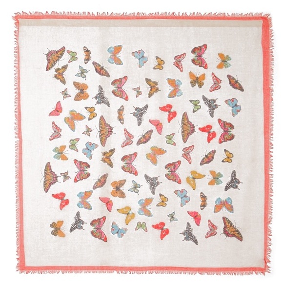 SPUN SCARVES by Subtoe Luxury Butterfly Flight Scarf - Picture 3 of 9